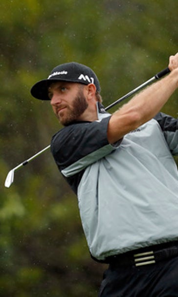 Johnson takes 36-hole lead at rainy Riviera (Feb 18, 2017)